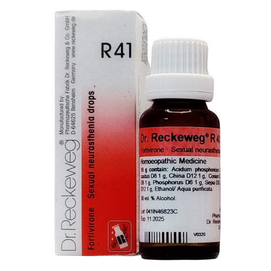 HOMEOLAV Dr Reckeweg R41 Homeopathic Drops - Pack of 2