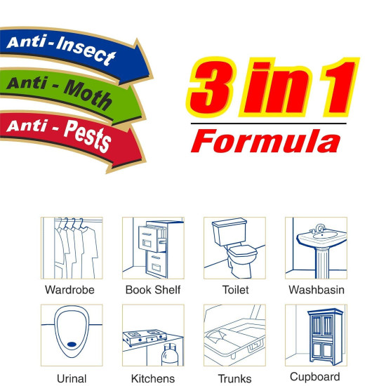 VACHI® Naphthalene Balls - Stain-Free Anti-Insect Protection VACHI® Naphthalene Balls - Stain-Free Anti-Insect Protection