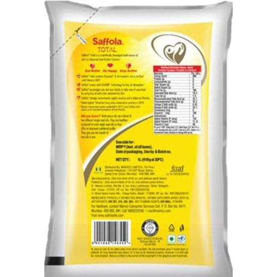 Saffola Total Refined Oil - Cholesterol Lowering Cooking Oil