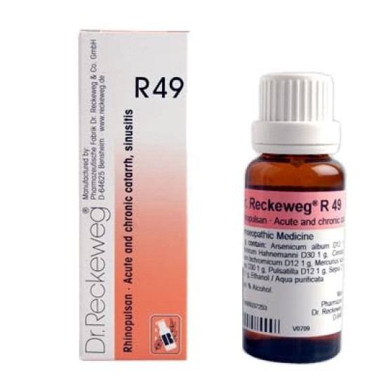 Dr. Reckeweg R49 Sinus Drop - Effective Sinus Relief
