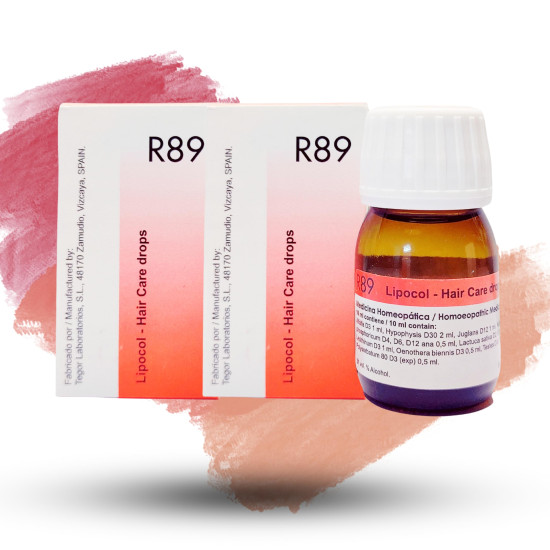 Dr. Reckeweg R89 Lipocol Hair Care Drops - Set of 2 for Hair Nourishment