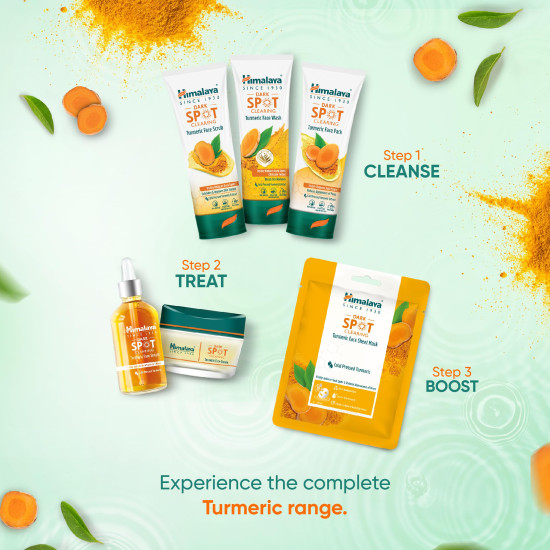 Himalaya Dark Spot Clearing Turmeric Face Scrub - Organically Sourced Turmeric