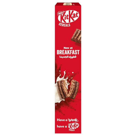 Kitkat Chocolate Breakfast Cereal - Crunchy Wholegrain & Cocoa Explosion