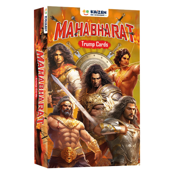 Kaizen MicroLessons Mahabharat Trump Cards - Learn Indian Culture