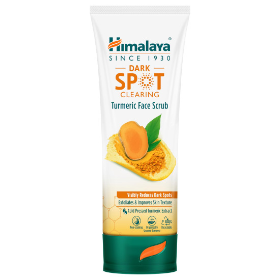 Himalaya Dark Spot Clearing Turmeric Face Scrub - Reduce Dark Spots in 7 Days