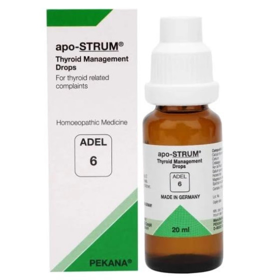 ADEL - 6 Thyroid Management Drops (Pack of 2) - Effective Thyroid Solution
