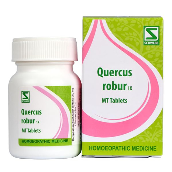 Dr.Willmar Schwabe India Quercus Robur 1X 20Gm - Alcohol De-Addiction Tablets