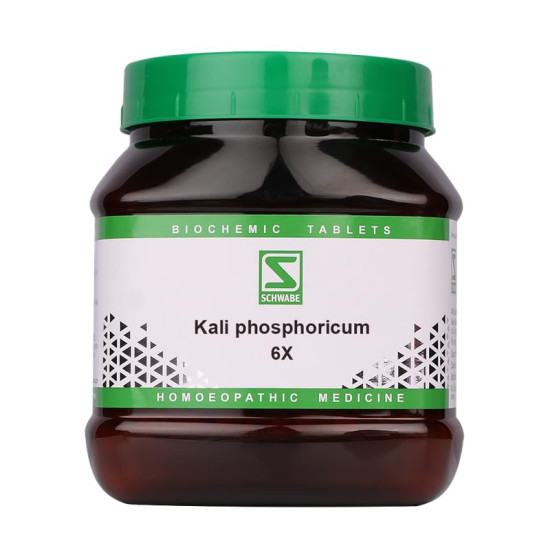 Dr. Willmar Schwabe India Kali Phosphoricum 6X 550Gm - Homeopathic Remedy