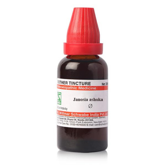Dr.Willmar Schwabe India Janosia Ashoka Mt 30Ml - Versatile Homeopathic Remedy