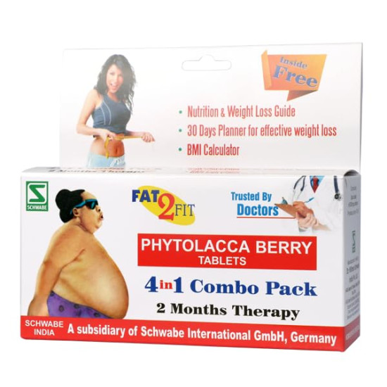 Dr.Willmar Schwabe India Phytolacca Berry - Trusted Homeopathic Remedy for Obesity