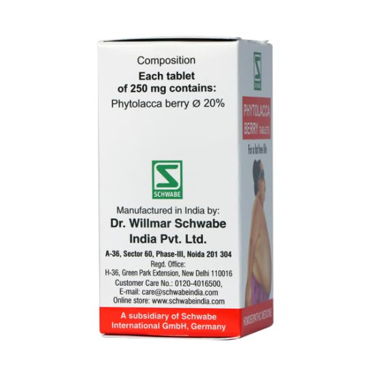 Dr.Willmar Schwabe India Phytolacca Berry - Trusted Homeopathic Remedy for Obesity