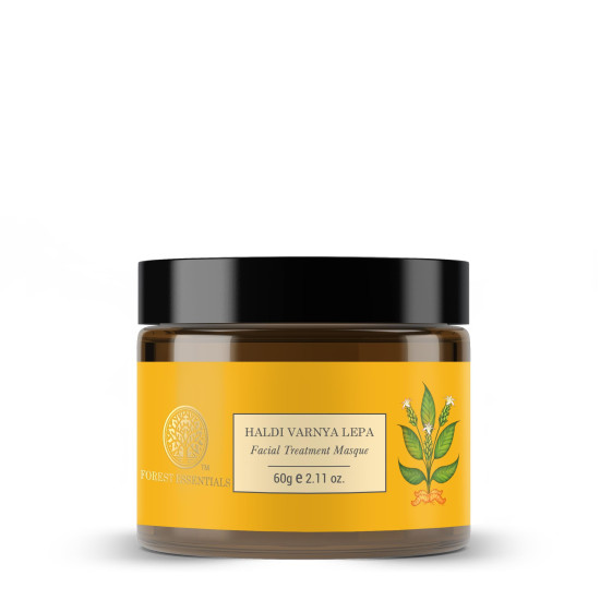 Forest Essentials Haldi Vernya Lepa - Ayurvedic Skin Brightening Facial Mask
