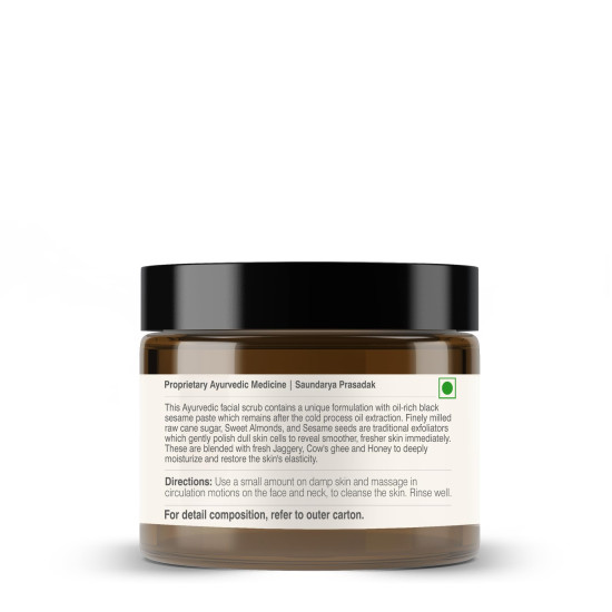 Forest Essentials Nourishing Facial Scrub - Ayurvedic Gentle Exfoliator