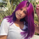 Paradyes Comrii Purple Semi-Permanent Hair Color Kit - Ammonia-Free, Ideal for Dark Hair