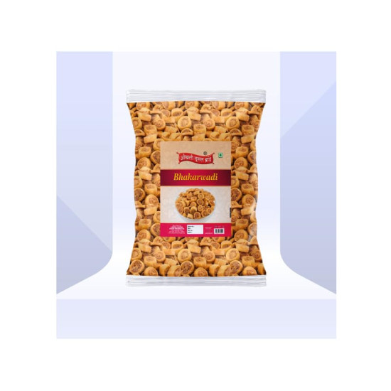 OKHLI MUSAL Marathi Namkeen Bhakarwadi Snack - Authentic Festive Flavor