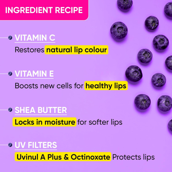 DOT & KEY Lip Balm Vitamin C + E SPF 30 - Non-Stop Glittery Shine