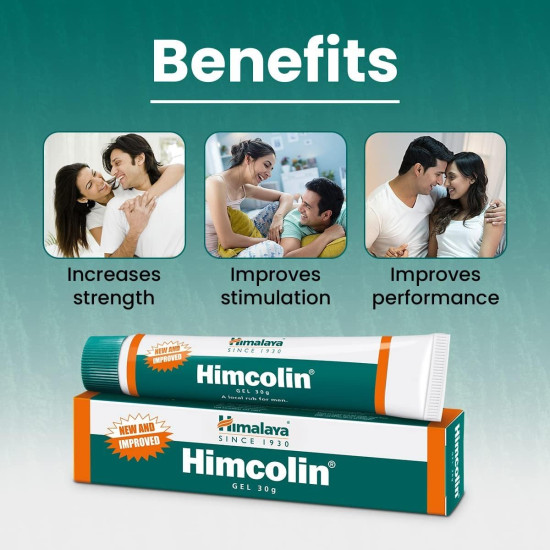 Himalayas Himcolin Gel 30gm - Natural Performance Enhancer