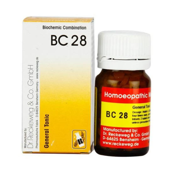 Dr. Reckeweg Bio-Combination 28 (BC 28) Tablet - Homeopathic Support