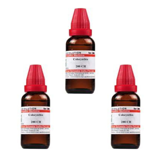 Dr. Willmar Schwabe India Colocynthis 200 CH 30ml x3 - Immune Support