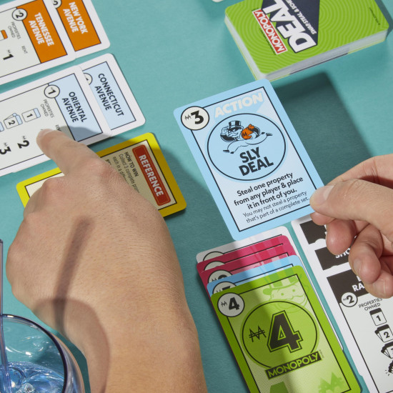 Monopoly Deal Card Game - Quick & Fun for Families