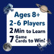 Skillmatics Card Game - Guess in 10 NASA Space - Educational Fun for Kids & Families