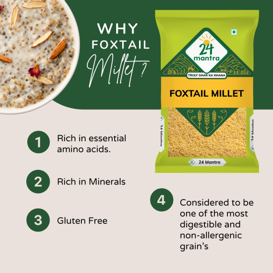 24 Mantra Organic Unpolished Millets 2.5 kg Combo - Nutritious Rice Replacement