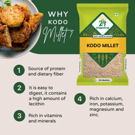 24 Mantra Organic Unpolished Millets 2.5 kg Combo - Nutritious Rice Replacement