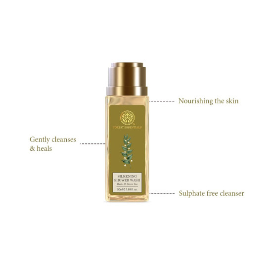 Forest Essentials Silkening Shower Wash Combo - Natural Ayurvedic Care