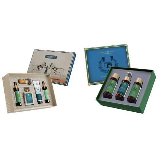 Forest Essentials Gentlemen's Gift Box & Essentials For Him Combo - Premium Skincare