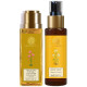Forest Essentials Travel Size Body Mist Honey & Vanilla & Facial Cleanser Kashmiri Saffron & Neem Combo - Natural Skincare