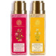 Forest Essentials Travel Size Silkening Shower Wash Combo - Ayurvedic & Natural