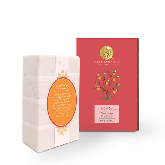 Forest Essentials Luxury Sugar Soap Combo - Ayurvedic Handmade Soap