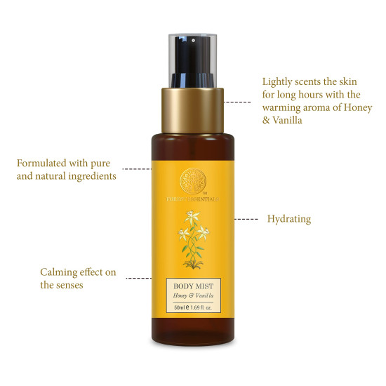 Forest Essentials Travel Size Body Mist Combo - Organic & Natural Scents