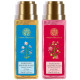 Forest Essentials Travel Size Silkening Shower Wash Combo - Ayurvedic & Natural