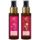 Forest Essentials Travel Size Body Mist Nargis & Facial Tonic Mist Pure Rosewater Combo - Organic Skincare
