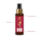 Forest Essentials Travel Size Body Mist Nargis & Facial Tonic Mist Pure Rosewater Combo - Organic Skincare