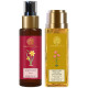 Forest Essentials Travel Size Body Mist & Facial Cleanser Combo - Organic Skincare