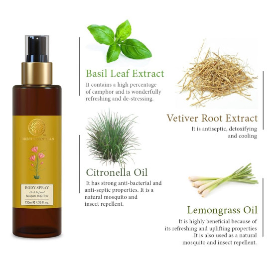Forest Essentials Body Spray & Facial Cleanser Combo - 100% Natural Ayurveda Forest Essentials Body Spray & Facial Cleanser Combo - 100% Natural Ayurveda