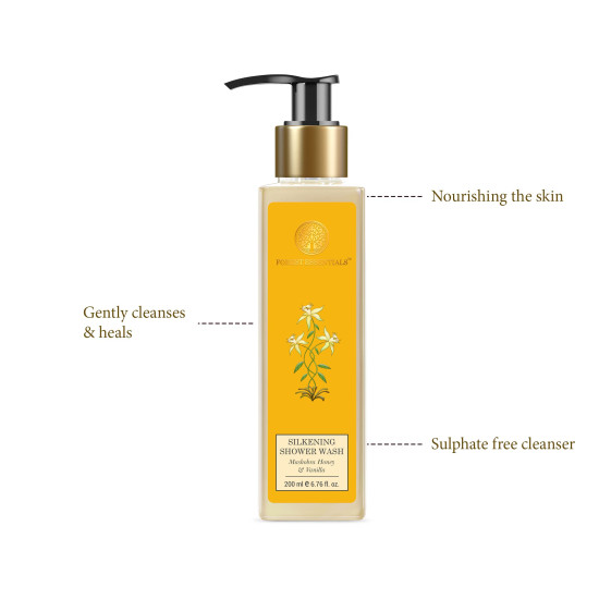 Forest Essentials After Bath Oil & Shower Wash Combo - Luxurious Skincare