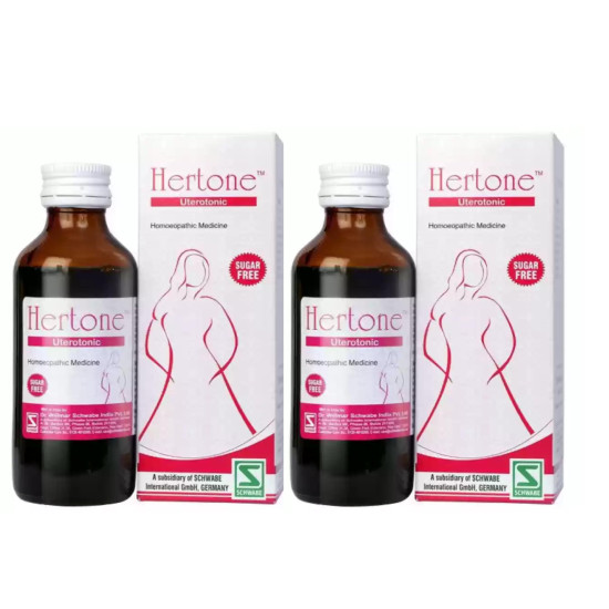 Dr. Willmar Schwabe India Hertone Liquid 100 ml (Pack of 2) - Immune Support