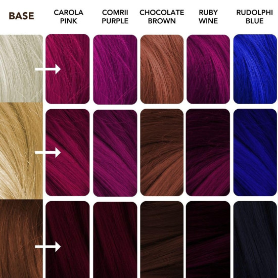 Paradyes Lighten Up! Bleach Pack + Top 5 Hair Color Sample Box - Vibrant Semi-permanent Colors