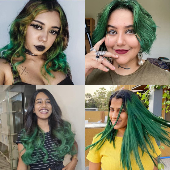 Paradyes Semi-permanent Mayeri Green Hair Colour - Vegan & Cruelty-Free Paradyes Semi-permanent Mayeri Green Hair Colour - Vegan & Cruelty-Free