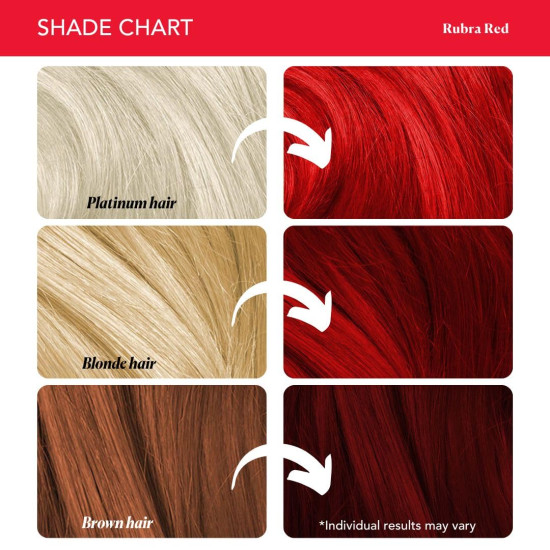 Paradyes Semi-permanent Rubra Red Hair Colour - Vegan & Cruelty-Free Paradyes Semi-permanent Rubra Red Hair Colour - Vegan & Cruelty-Free