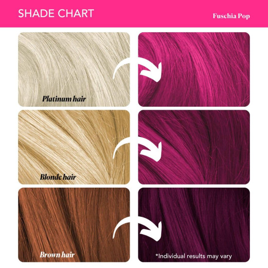 Paradyes Semi-permanent Fuchia Pop Hair Colour - Vibrant & Vegan Paradyes Semi-permanent Fuchia Pop Hair Colour - Vibrant & Vegan
