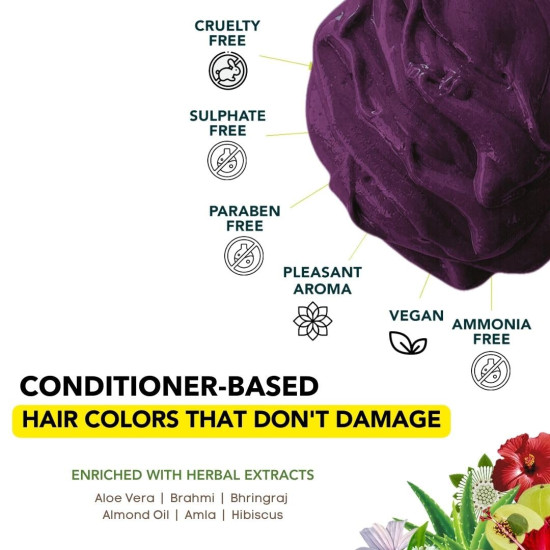 Paradyes Semi-permanent Amethyst Plum Hair Colour - Vibrant & Vegan Paradyes Semi-permanent Amethyst Plum Hair Colour - Vibrant & Vegan