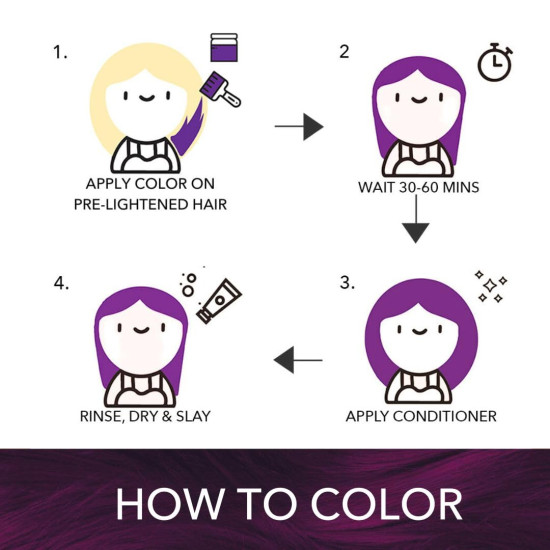 Paradyes Semi-permanent Amethyst Plum Hair Colour - Vibrant & Vegan Paradyes Semi-permanent Amethyst Plum Hair Colour - Vibrant & Vegan