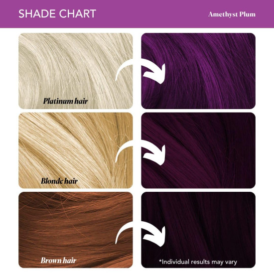 Paradyes Semi-permanent Amethyst Plum Hair Colour - Vibrant & Vegan Paradyes Semi-permanent Amethyst Plum Hair Colour - Vibrant & Vegan
