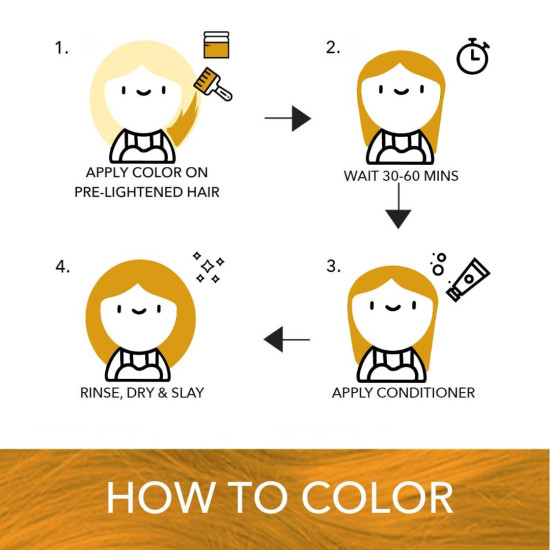 Paradyes Honey Blonde Hair Colour & Bleach Pack - For All Hair Types