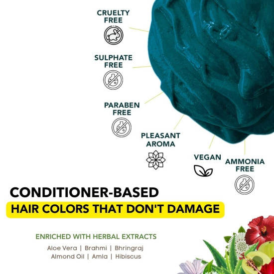Paradyes Emerald Green Hair Colour & Bleach Pack - Vibrant Semi-Permanent Dye Paradyes Emerald Green Hair Colour & Bleach Pack - Vibrant Semi-Permanent Dye