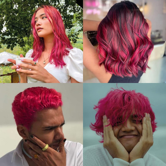 Paradyes Semi-permanent Carola Pink Hair Colour - Vibrant & Vegan